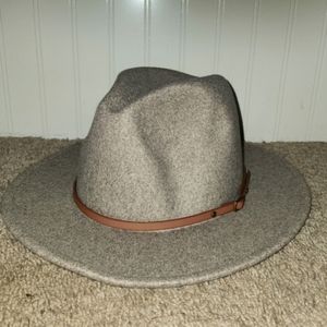 Woman's Big Brim Jazz Hat Pure Wool Hat